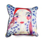 - Scatter Cover Lady With Birds