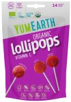 Organic Vitamin C Pops - Strawberry Cherry And Raspberry