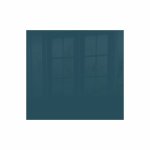 Decorative Glass Wall Tile 598 X 650 X 6MM Ocean Blue