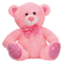 Printed Feet Plush Bear 30CM