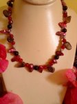 Smokey Quartz & Freshwater Pearl Necklace