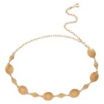 Goldair Gold Oval Boho Chain Belt