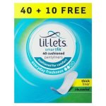 Lil-Lets Smartfit Unscented Thick Cushioned Pantyliners 50 Pack