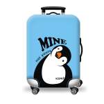 Printed Luggage Protector - Quirky Penguin - XL