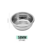 Coffee Accessories 51MM 58MM 1-CUP 2-CUP 4-CUP 2 Cup 58MM