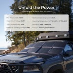 Renogy 400 Watt Portable Solar Panel Blanket For