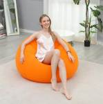 Inflatable Bean Bag Sofa - Blue