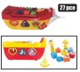 Building Blocks Storage Boat 27 PC