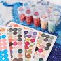 Diamond Painting Color Number Stickers 447 Dmc Labels Stickers Storage Box Diamond Painting Accessories Mosaic Bottle Tools