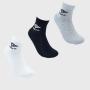 Umbra Umbro 3-PACK Ankle Socks Multi _ 169710 _ Black - L / Black