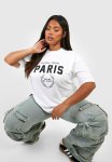 Plus Paris Printed T-Shirt - White