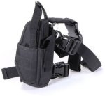 Army Waterproof Adjustable Pistol Gun Drop Puttee Leg Thigh Holster Pouch Holder Shelf Organizers