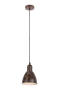 Eurolux Pendant Light Eglo Priddy Copper White