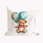 Teal Balloons Teddy Luxury Scatter