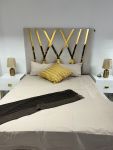 Queen Size Head Board And Base Combo