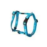 Rogz Fancy Dress Dog Classic Harness - Scooter Medium Turquoise Paw