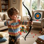 Kids Archery Bow And Arrow Toy With Suction Cup Projectiles