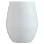 Hiball Glass C&s Primary Hiball White Tumbler 36CL Set Of 6