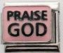 Praise God 9MM Charm