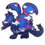Multi Layered Paint Board Dragon 1