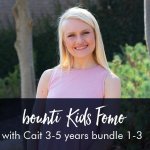 Kids Fomo With Cait Age 3-5 Years Bundle 1-3