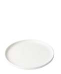 Flat Stackable Side Plate - White