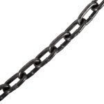 Chain Short Link Black Oxide Steel 5.0MM Meter