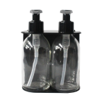 Double Dispenser 200ML - Clear Bottle