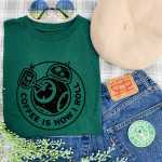 Coffee Is How I Roll T-Shirt