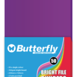 Strip File Divider Bright Board Purple – FIL068