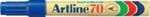 Ek 70 Bullet Point Permanent Marker 1.5MM Blue Box Of 12