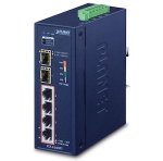 IGS-624HPT Planet Industrial 4-PORT 10 100 1000T 802.3AT Poe+ W 2-PORT 100 1000X Sfp Ethernet Switch