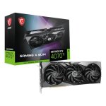 GEFORCE Msi Nvidia Rtx 4070TI Gaming X Slim 12G GDDR6X 256-BIT Graphics Card