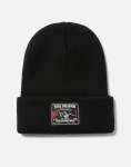 Concert Patch Beanie - One Size Fits All Black
