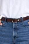 Ladies Slimline Pu Leather Belt 1200MM X 30MM