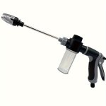 1PC Portable High-pressure Water Gun - Car Washer Garden Spray Hose With Foam Nozzle - Ideal For Cars Home And Garden Use - Suit