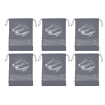 Portable Dust-proof Shoe Travel Organiser - 26 X 36CM - 6 Pack