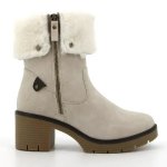 Pierre Cardin Dente Short Fur Collar Boot - Beige - 8
