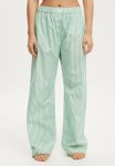 Cotton On Boyfriend Boxer Pant - Green navy white Stripe