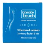 Intimate Touch Flavoured Condoms 3's