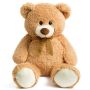 Jj Best Cuddly Plush Teddy Bear- Mustard - 120CM