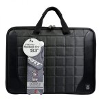 Port Designs Berlin II 13.3 14 Hybrid Notebook Sleeve Black