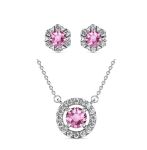 DESTINY Petal June alexandrite Birthstone Set With Swarovski Crystals
