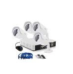 4CH Ip Camera Kit With Built In Poe