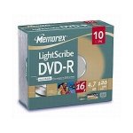 Lighscribe Dvd-r 10 Pck J Case