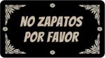 No Zapatos Por Favor Doormat Outdoor Welcome Take Off Shoes In Spanish Mat Funny Entryway Rug Non Slip Washable Entrance Indoor