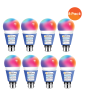 Meross Smart Wi-fi LED 9W Bulb B22 Bayonet - Alexa/google/homekit Compatible - 8 Pack