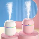 Usb-powered Aromatherapy Humidifier With Night Light - Perfect For Bedroom Office And Car Ambiance