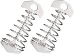 Fish Bone Tent Stakes Ground Pegs 2PCS Stainless Steel Wind Rope Anchors