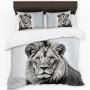 Regal Majesty Lion Duvet Cover Set By Nathan Pieterse Queen